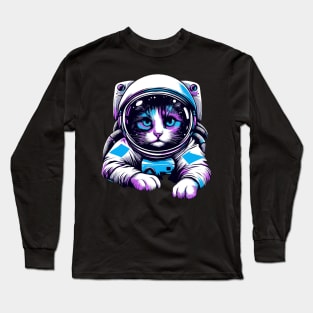 Astronaut cat Long Sleeve T-Shirt